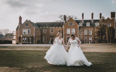 BETH & LUCY – BROOKSBY HALL WEDDING